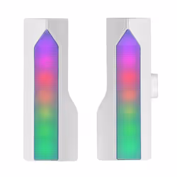 Mars Gaming MSDUOW haut-parleur soundbar Blanc 15 W - Vista aggiuntiva 5