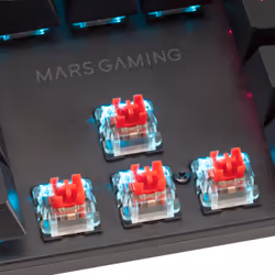 Mars Gaming MK422 tastiera USB Italiano Nero - Vista aggiuntiva 5