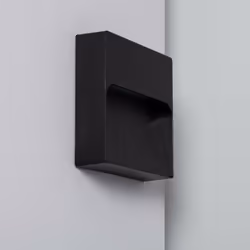 efectoLED Arca, Superficie, IP65, Nero
