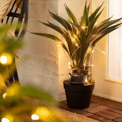 Efectoled - Ghirlanda led Solare per Esterni Lilac 2m 3000K Bianco Caldo