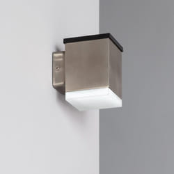 Efectoled - Applique da Parete led Solare Per Esterni Alluminio Jafaro 3000K Bianco Caldo