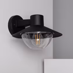 La lampada da parete Neiva è appositamente progettata per uso interno ed esterno. Dato il suo design elegante, può essere uti ...