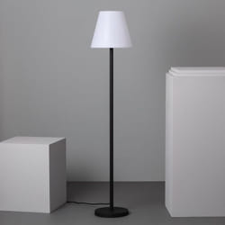 Efectoled - Lampada da Terra per Esterni Alluminio Maipo Nero