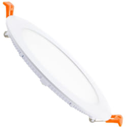 Efectoled - Pannello Downlight led 9W Circolare SuperSlim Foro ø 133mm Bianco Freddo 6000K