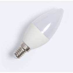 Lampadina led 12/24V E14 5W 400 lm C37 Bianco Freddo No Flicker 6000K