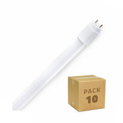 Efectoled - Pack 10 Tubi led T5 115 cm 16W Connessione Bilaterale Vetro Bianco Naturale No No Flicker 4000K