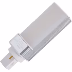 La Lampadina LED G24 7W 700 lm Frost è la soluzione per sostituire le vecchie lampadine CFL che solitamente si trovano nei do ...