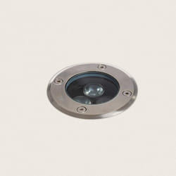 Efectoled - Segnapasso led Incasso a Terra per Esterno 3W Solid Inox 3000K Bianco Caldo
