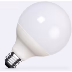 La Lampadina LED E27 G95 15W 1500 lm unisce l'efficienza della tecnologia LED con un design molto particolare. Grazie ai 1500 ...