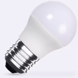 La Lampadina LED E27 4W 360lm G45 sostituirà perfettamente le lampadine di attacco grande fino a 30W. I LED SMD2835 EPISTAR c ...