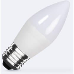 Lampadina led E27 5W 430lm C37 Bianco Naturale No Flicker 4000K