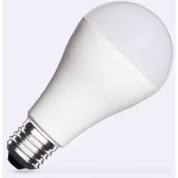La lampadina LED Regolabile E27 A65 18W 1800 lm è la sostituzione diretta delle lampadine a vite grassa da 100W. I LED integr ...