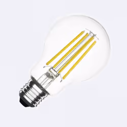 La Lampadina a Filamento LED E27 7,3W 1535 lm A70 Classe A è l'amalgama perfetto tra efficienza ed eleganza nell'illuminazion ...
