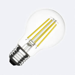 Efectoled - Lampadina led Filamento led E27 2.3W 485lm A60 Classe a Bianco Naturale No Flicker 4000K