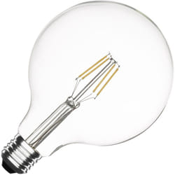 Efectoled - Lampadina Filamento led E27 8W 1055 lm Regolabile G125 Bianco Caldo No Flicker 2700K