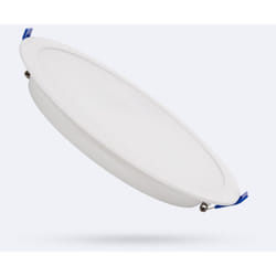 Efectoled - Pannello Downlight led 18W Circolare solid Foro ø 195-210 mm Bianco Caldo 3000K Non Regolabile