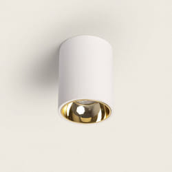 Efectoled - Applique a Soffitto Gesso Gulloc Bianco