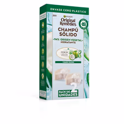 Original Remedies shampoo idratante solido al cocco 2 X 60 gr