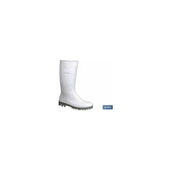 Stivale da pioggia in pvc bianco taglia 43