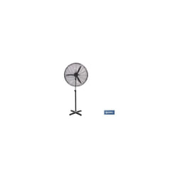 Ventilatore industriale oscillante a piantana (200W 3 velocità 230V) Ø81cm nero