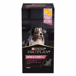Pro Plan Supplements Skin & Coat + è un alimento complementare per cani adulti di tutte le taglie che nutre la pelle e il pel ...
