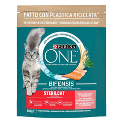 Purina ONE CAT STER SALMO/FRUMENT GR.800