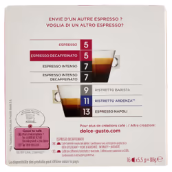 Nescafé Dolce Gusto Caffè Espresso Decaffeinato 16 Capsule - Vista aggiuntiva 4