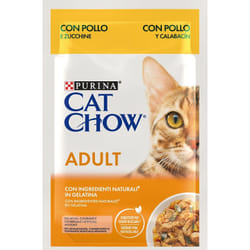 Cat Chow Adult 1+ da 85 gr Pollo e Zucchine
