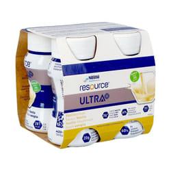 Nestlé Resource Ultra+ Vaniglia per Malnutrizione 4 Bottiglie da 125ml