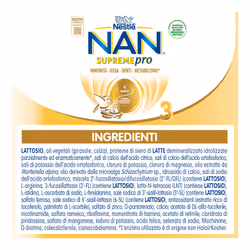Nestle Baby&Me NAN SUPREMEpro 3 Polvere 800g - Vista aggiuntiva 5