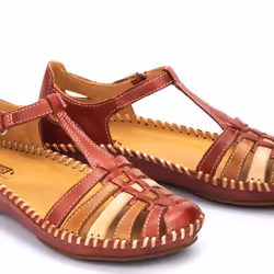 PIKOLINOS P. VALLARTA Sandali Femmina Beige, Marrone