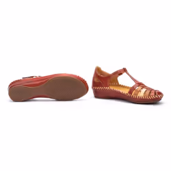 PIKOLINOS P. VALLARTA Sandali Femmina Beige, Marrone - Vista aggiuntiva 5