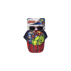 Marvel Avengers Set Cap &amp; Sunglasses 3+ years Size 53 cm 1 pz