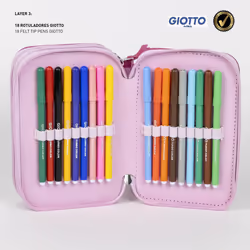 Cerdà 2700001260 astuccio per matita Astuccio portamatite Poliestere Multicolore - Vista aggiuntiva 5