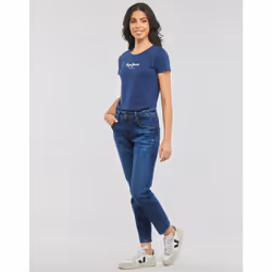 Jeans Mom Pepe jeans VIOLET Blu - 26