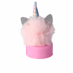 Temperamatite unicorno con coperchio e pompon 1 u
