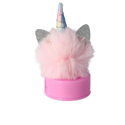 Temperamatite unicorno con coperchio e pompon 1 u