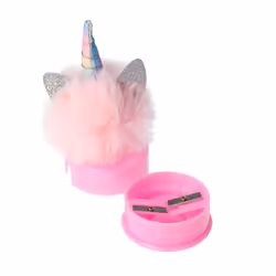 Temperamatite unicorno con coperchio e pompon 1 u