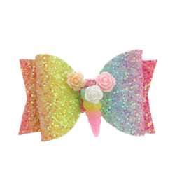 Coccodrillo fiocco unicorno 1 u