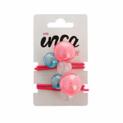 Elastico con palline colorate 11 cm 2 u