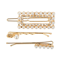 Forchette perle bianche 3 u