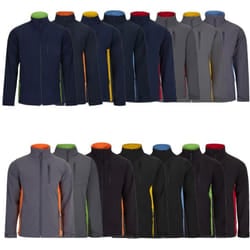 Giacca da lavoro in soft shell Velilla 106004 bicolore - s - Nero/Verde
