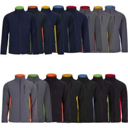 Giacca da lavoro in soft shell Velilla 106004 bicolore - L - Grigio/azzurro