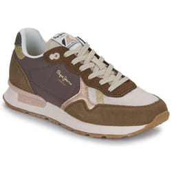 Sneakers basse Pepe jeans BRIT MIXT W Marrone - 37