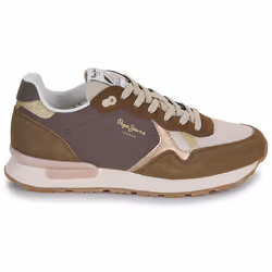 Sneakers basse Pepe jeans BRIT MIXT W Marrone - 37