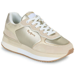 Sneakers basse Pepe jeans RUSPER SHINE Beige - 38