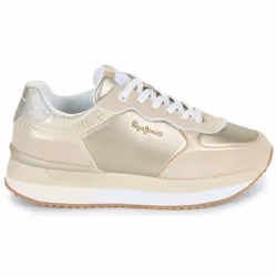 Sneakers basse Pepe jeans RUSPER SHINE Beige - 38 - Vista aggiuntiva 2