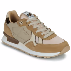 Sneakers basse Pepe jeans BRIT MIRROR W Beige - 36