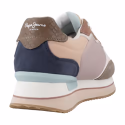 Sneakers basse Pepe jeans RUSPER COMBI W Rosa - 36 - Vista aggiuntiva 3