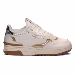 Sneakers basse Pepe jeans 800 CHESTER SNAKE W Bianco - 37 - Vista aggiuntiva 2